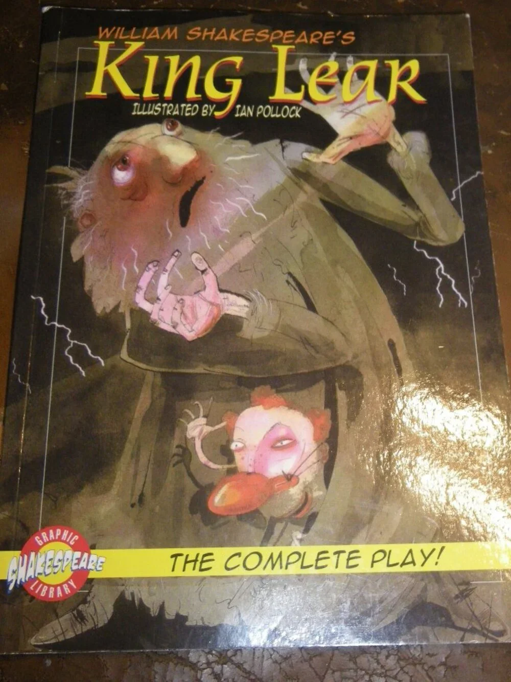 William Shakespear King Lear Graphic Shakespeare Library Illustrated Ian Pollock